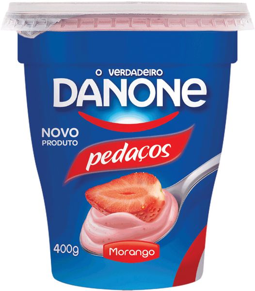 96997 - Danone Pedaços Morango 400 grs