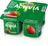 73967 - Activia Polpa Morango 400 grs