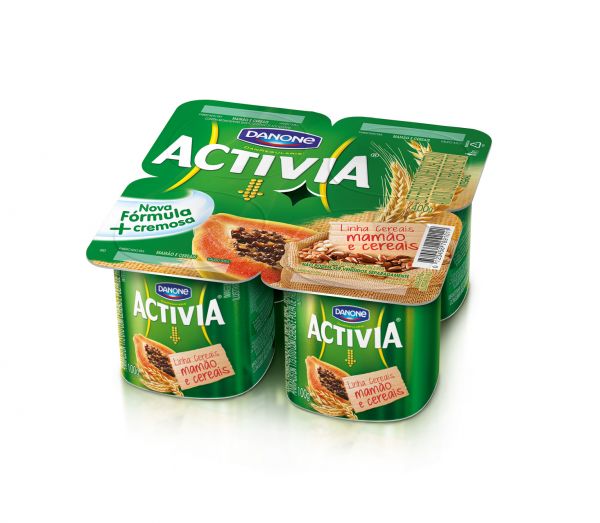 73975 - Activia Mamão e Cereais 400 grs