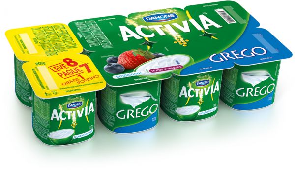 91749 - Activia Grego Frutas Silvestres/Tradicional 800 grs