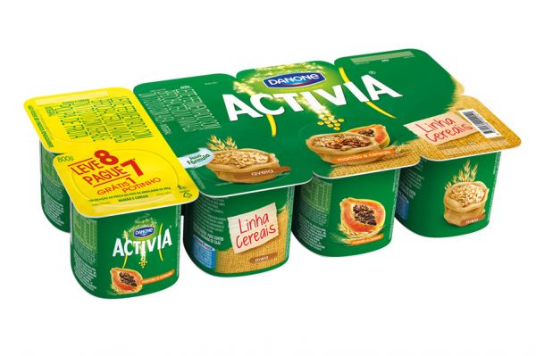 74319 - Activia Polpa Mamão e Cereais 800 grs