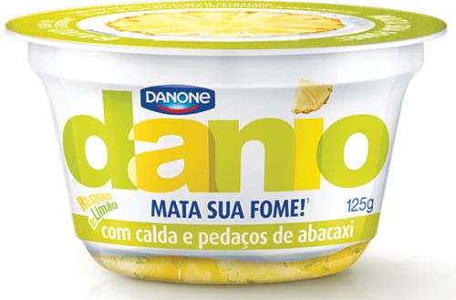 89056 - Danio Abacaxi com Raspas de limão 125 grs